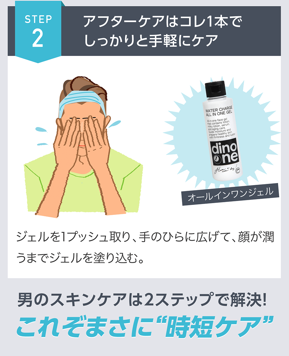 これぞまさに時短ケア